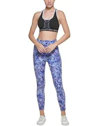 Women's Calvin Klein Floral-Print 7/8 Leggings