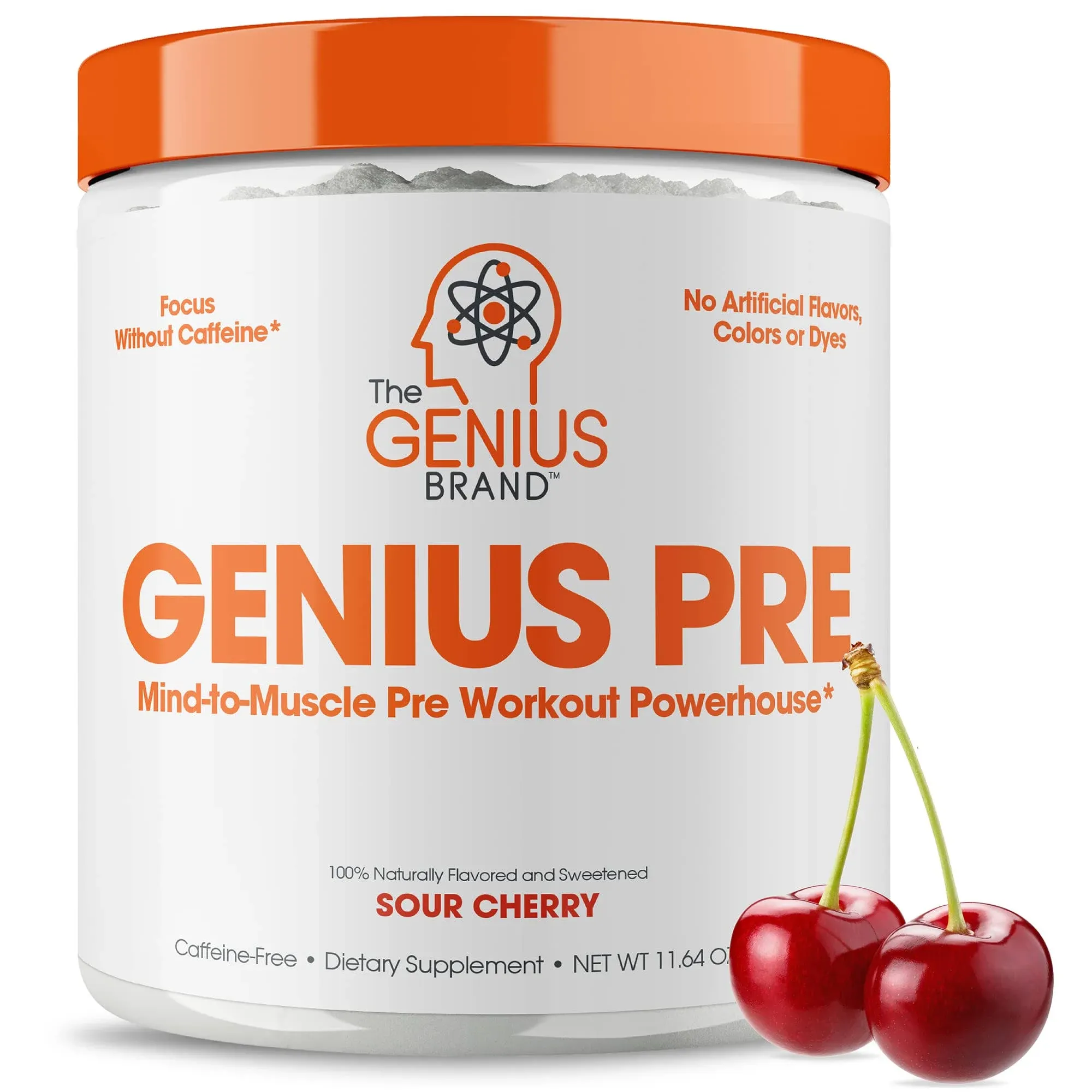 Genius Pre, Sour Cherry, 11.64 oz (330 g)