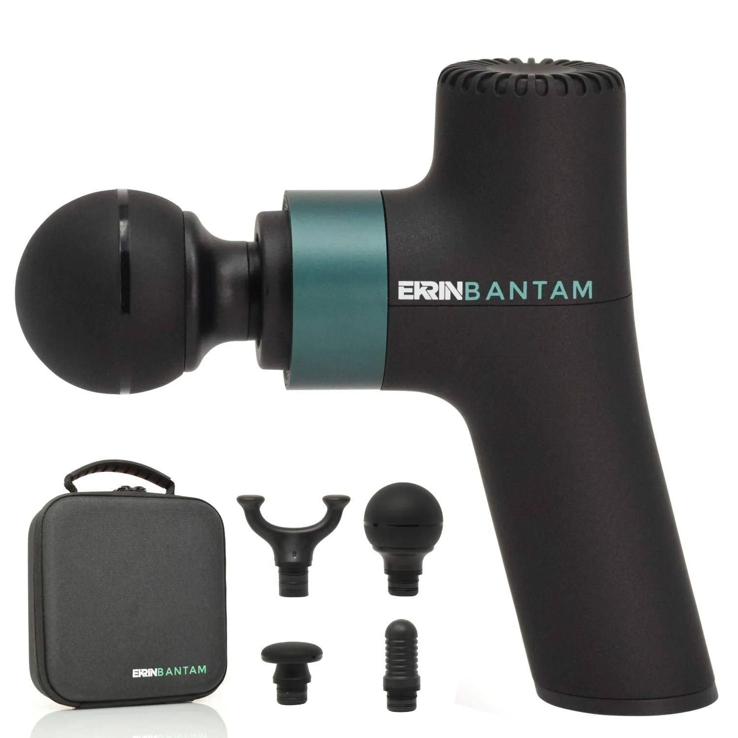 Adjustable Mini Massage Gun - Speeds  Attachments