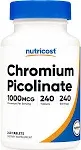 Nutricost Chromium 1000 McG 240 Tablets