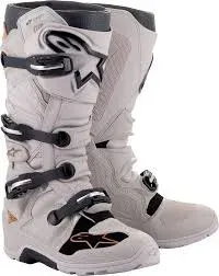 Alpinestars - Tech 7 Enduro Boots Black/Silver/M<wbr/>ilitary Green - 7