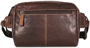 Voyager Large Travel Belt Bag #7109 (Brown)