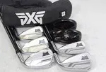 Used PXG 0211 XCOR2 Left Handed Iron Set Golf Clubs