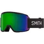 Smith Squad Goggles Black ChromaPop Sun Green Mirror