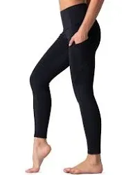 Dragon Fit High Waist Yoga Capris with 3 Pockets,Tummy Control Workout Running 4