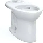 Toto Drake Elongated Tornado Flush Toilet Bowl with Cefiontect C776CEG#