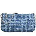 Michael Kors Empire Medium Chain Pouchette Shoulder Bag - Denim