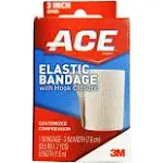 ACE Elastic Bandage, with Hook Closure, 3 Inch Width