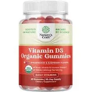 Nature's Craft Organic D3 Gummies