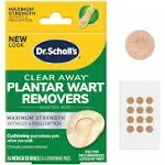 Dr Scholls Clear Away Wart Remover, Plantar, for Feet, Maximum Strength