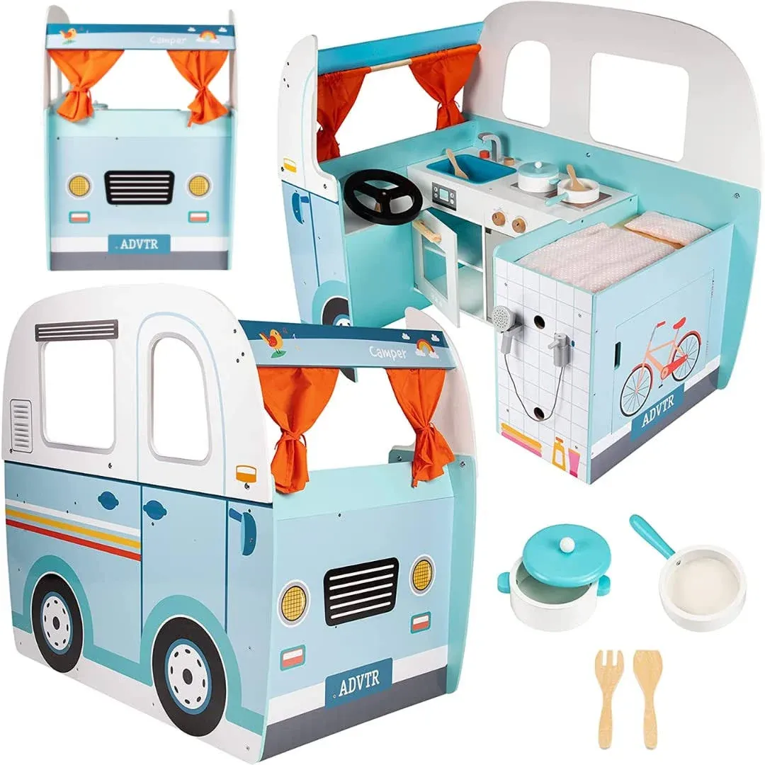 Play Camper Van Toy Playset