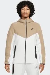 Nike Men's Tech Fleece Full-Zip Windrunner Hoodie, Medium, Sea Glass