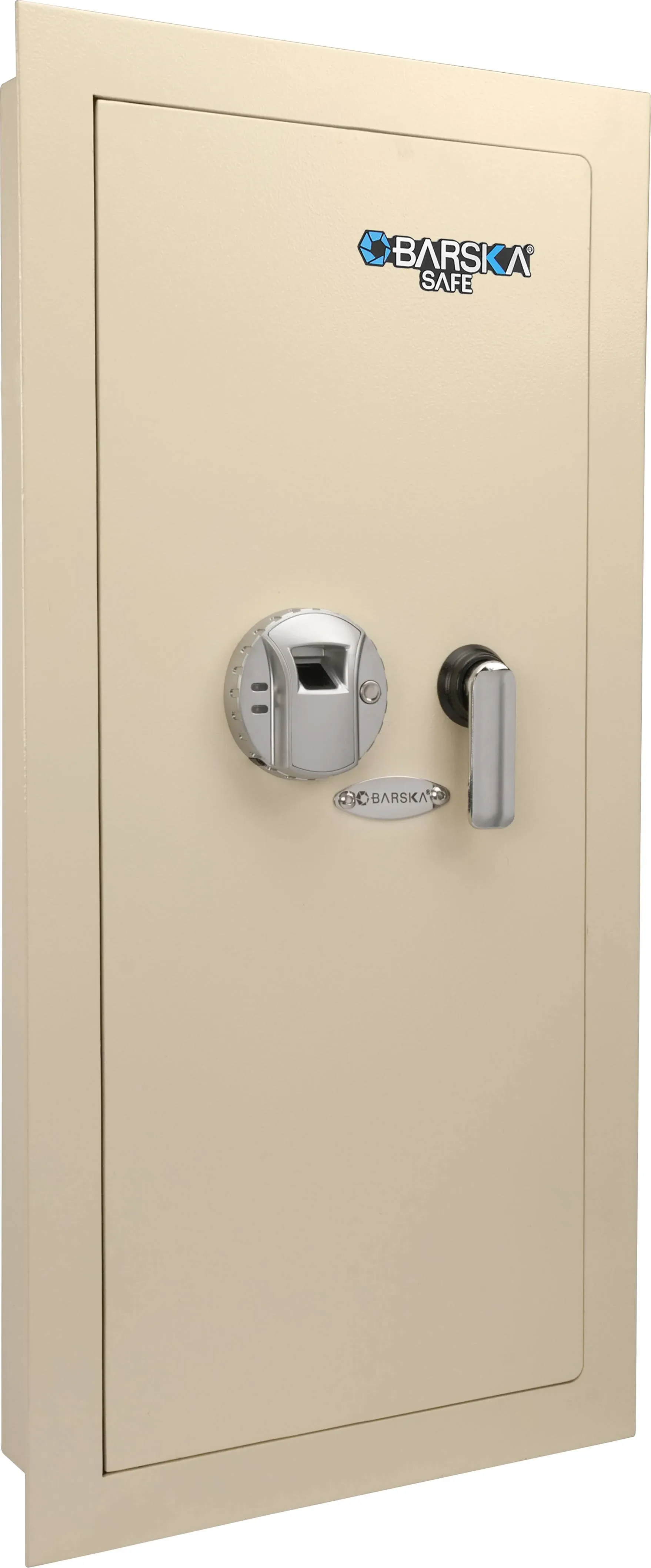 Barska AX12880 Large Biometric Wall Safe Left Opening