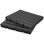 48-22-8452 packout foam inserts for Milwaukee packout Drawer foam tool box inserts (BLACK)