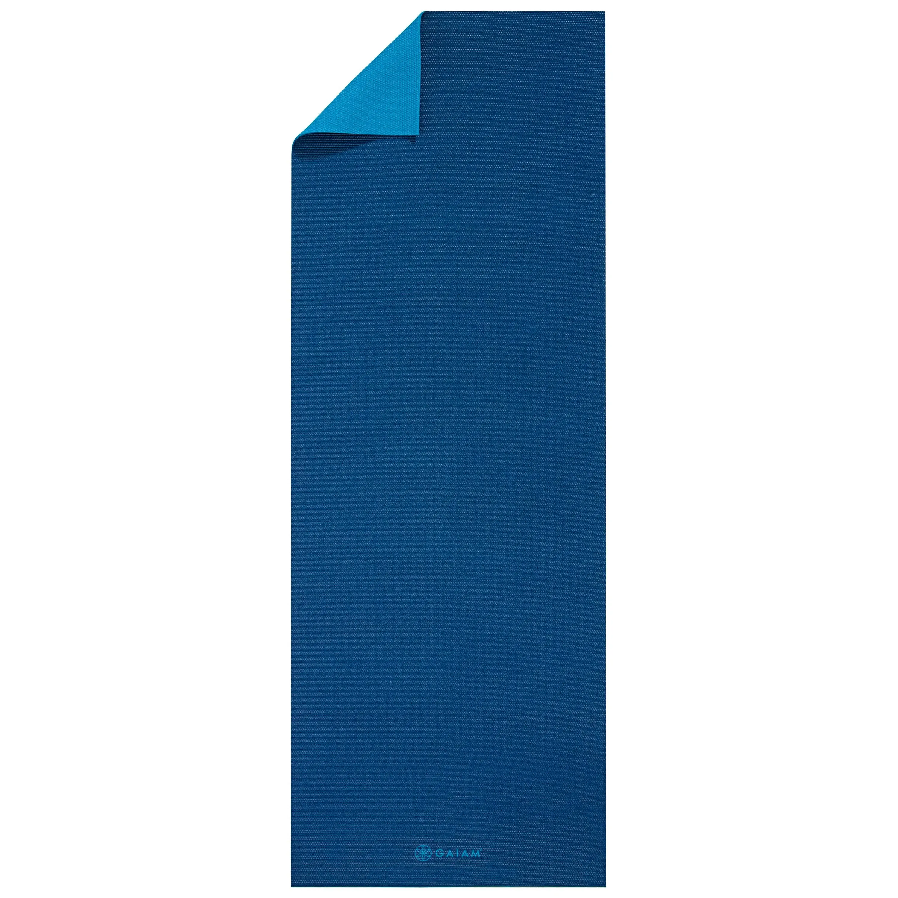 GAIAM Premium reversible yoga mat stabilizing grip for yoga anytime 