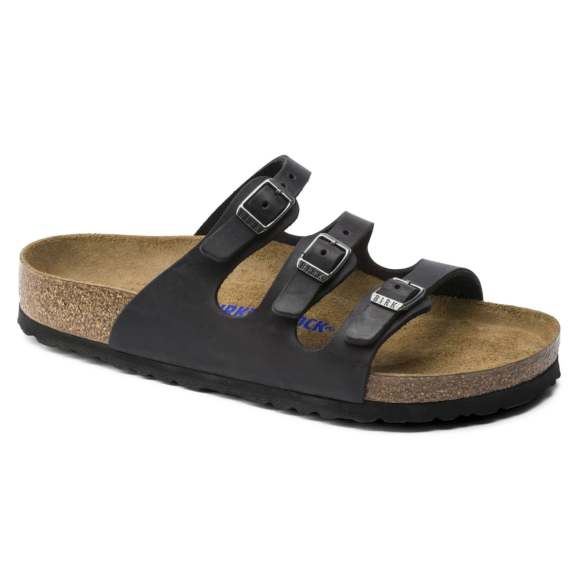 Birkenstock Florida Soft Footbed Oiled Leather Women's Black / 37