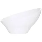 Disposable Angled Plastic Bowls Round Large Serving Bowl, Elegant for Party&#039;s...