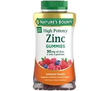 Nature's Bounty Zinc Gummy, 190 ct.