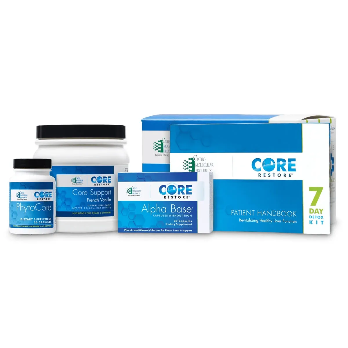 Ortho Molecular Products Core Restore Vanilla 7 Day Kit