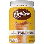 OVALTINE Classic Malt Flavored Milk Mix 12 oz. Canister