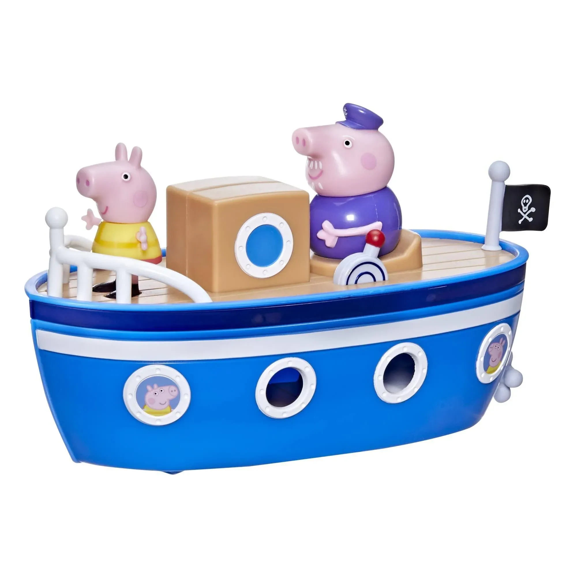 Peppa Pig Peppa's Adventures Grandpa Pig's Cabin Boat Vehicle