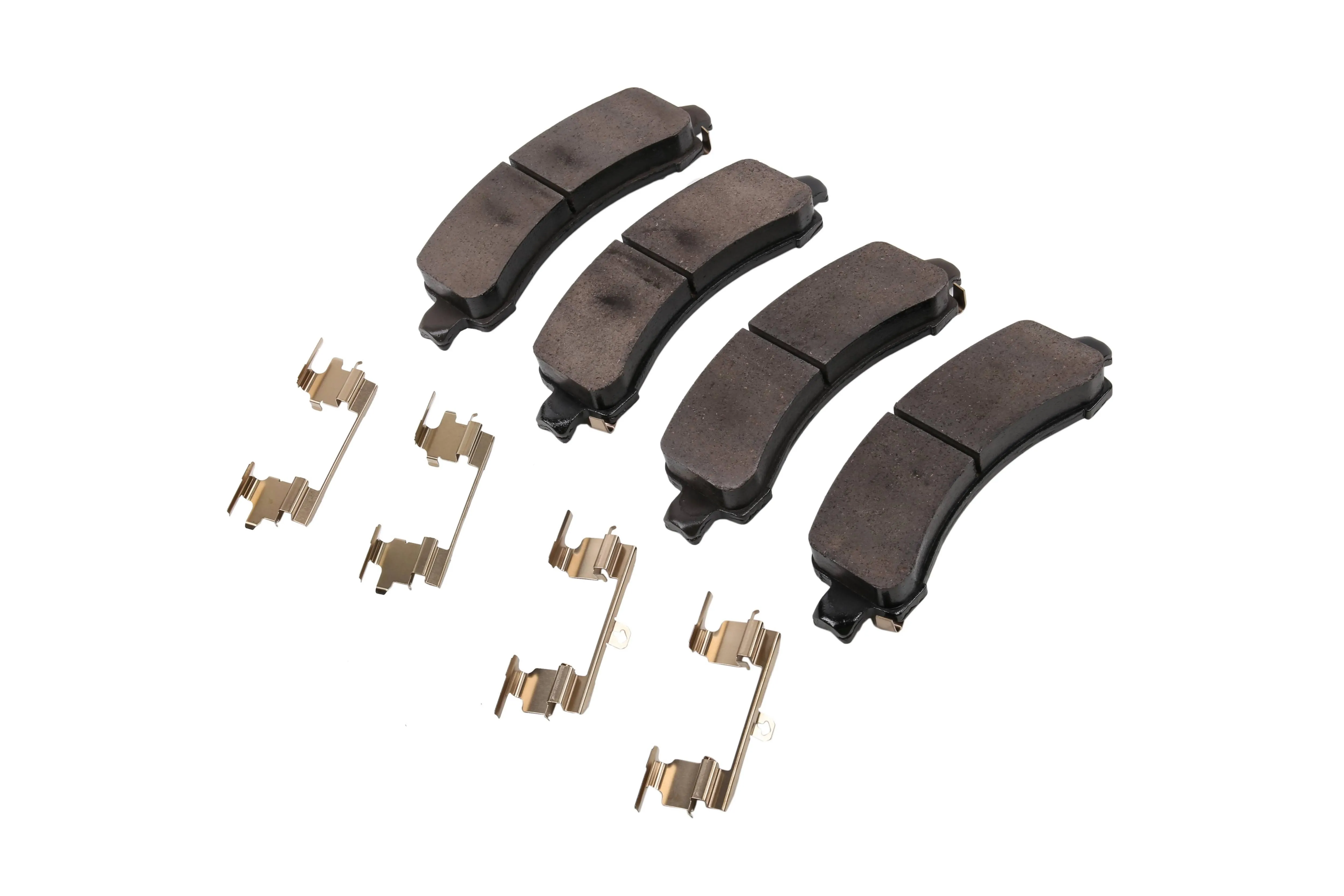 84265875 Genuine GM Rear Disc Brake Pad Set with Clips [171-1233] (2003-2017)