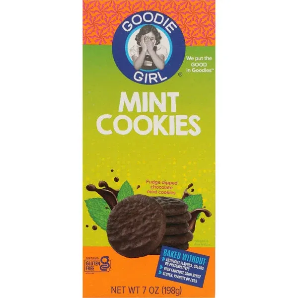 Goodie Girl Fudge Dipped Chocolate Mint Cookies (7 oz)