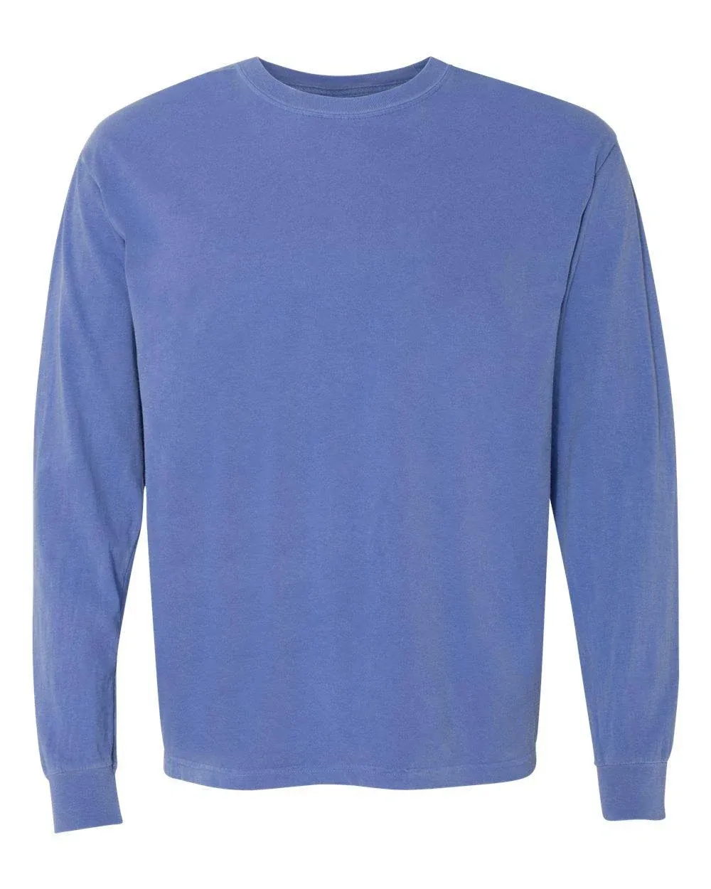 Comfort Colors C6014 Adult Heavyweight Long-Sleeve T-Shirt - FLO Blue - L