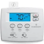 Universal 24V 1 Heat/1 Cool Blue Easy Set Non-Programmable 1-Stg Therm