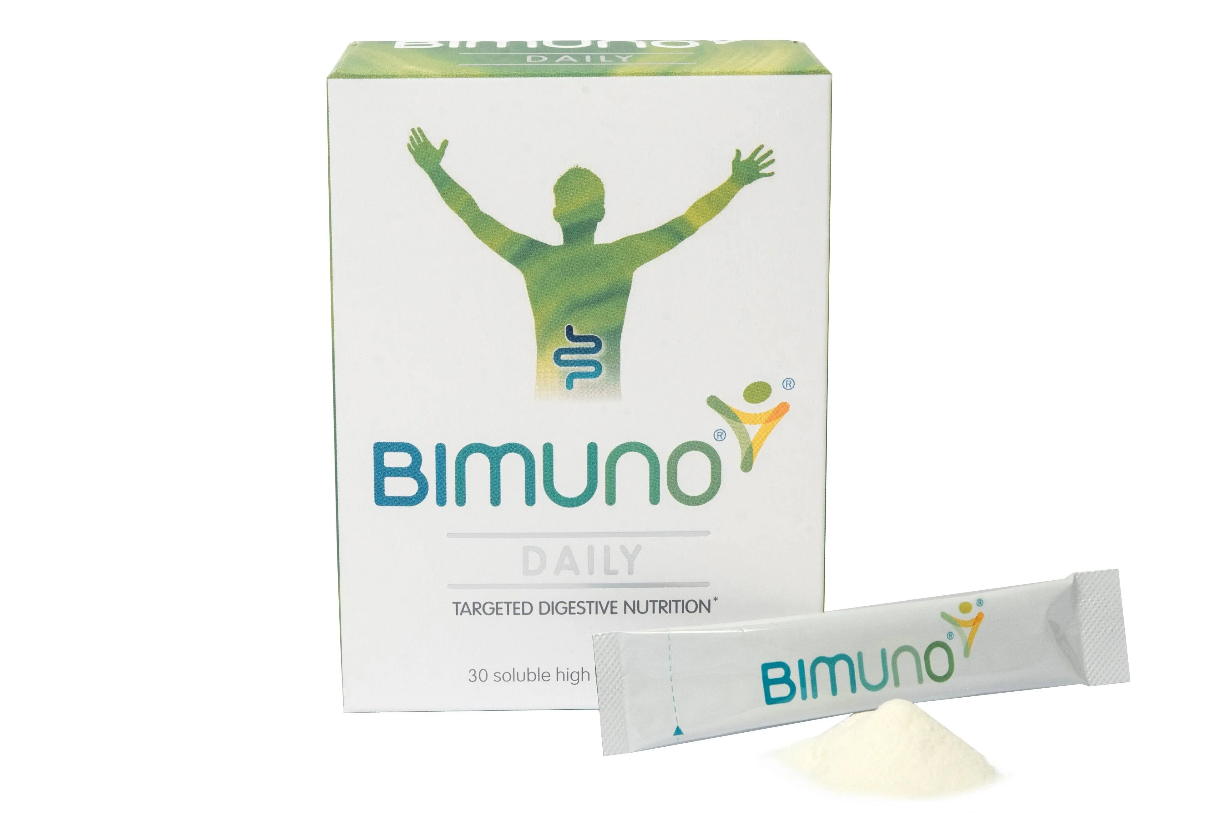 BIMUNO Original | Daily Gut Health Prebiotic | High Fiber Supplements, Vegetarian, Halal | 1 Pack (30 Sachets)