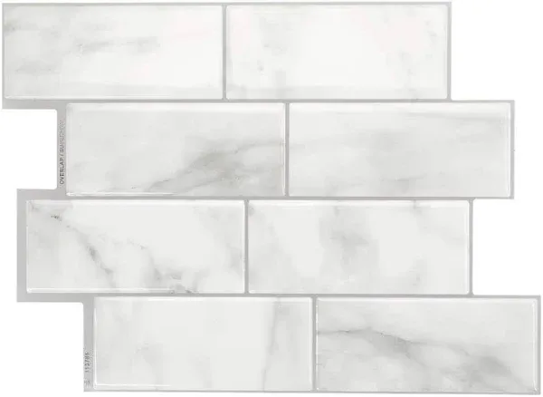 Patrick Industries Metro Carrera Smart BackSplash Tiles