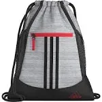 Adidas Alliance II Sackpack, Two Tone Grey Two/Black/Bright Red