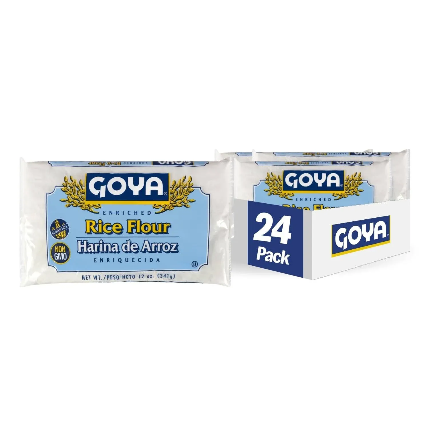 Goya Foods Enriched Rice Flour, 12 Ounce (Pack of 24)