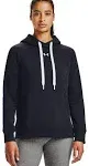 Under Armour Rival Fleece HB Hoodie Black Women - XL