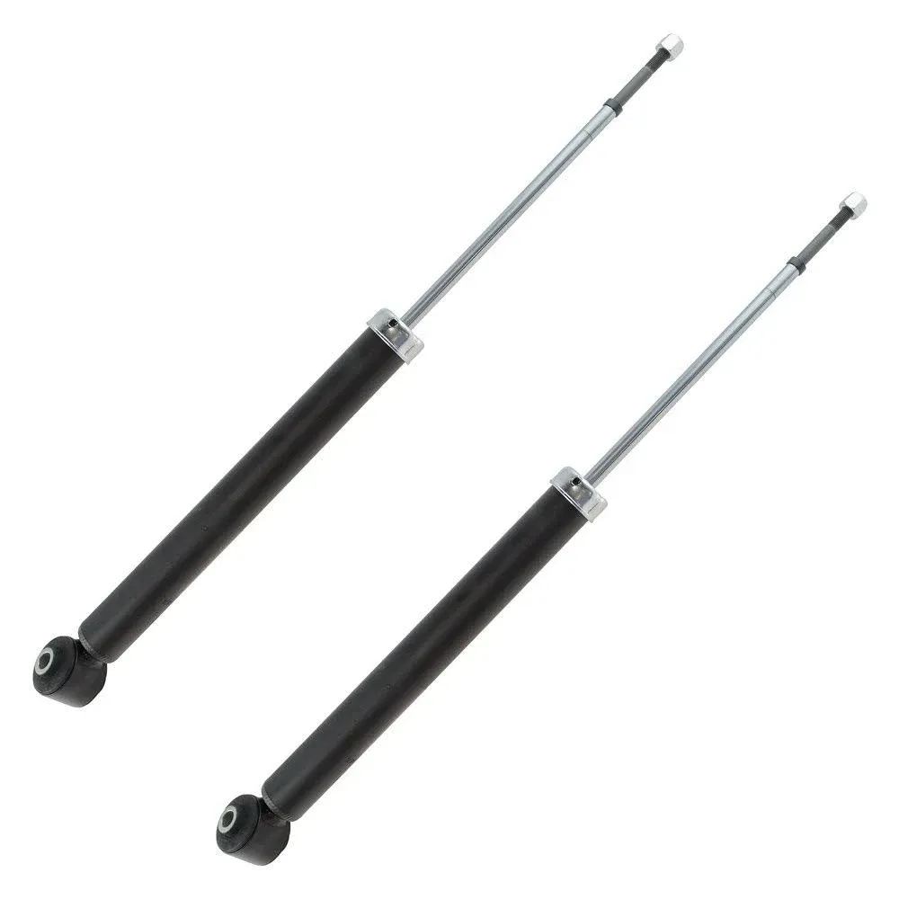 TRQ Rear Shock Absorber Set Compatible with 2006-2011 Hyundai Accent Kia Rio Rio5 2014-2019 Soul