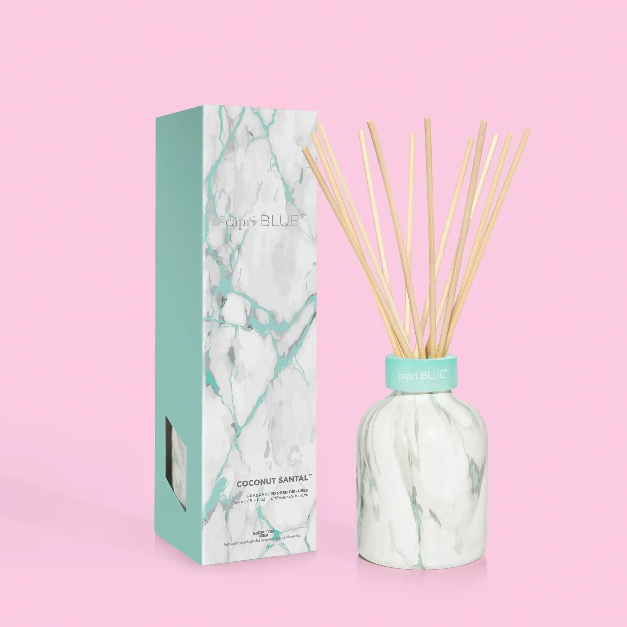 Capri Blue Modern Marble Petite Reed Diffuser