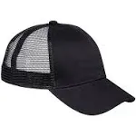 Big Accessories BX019 6-Panel Structured Trucker Cap