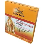 Tiger Balm Pain Relieving Patch Large 4 Each 4 Count Pack of 2