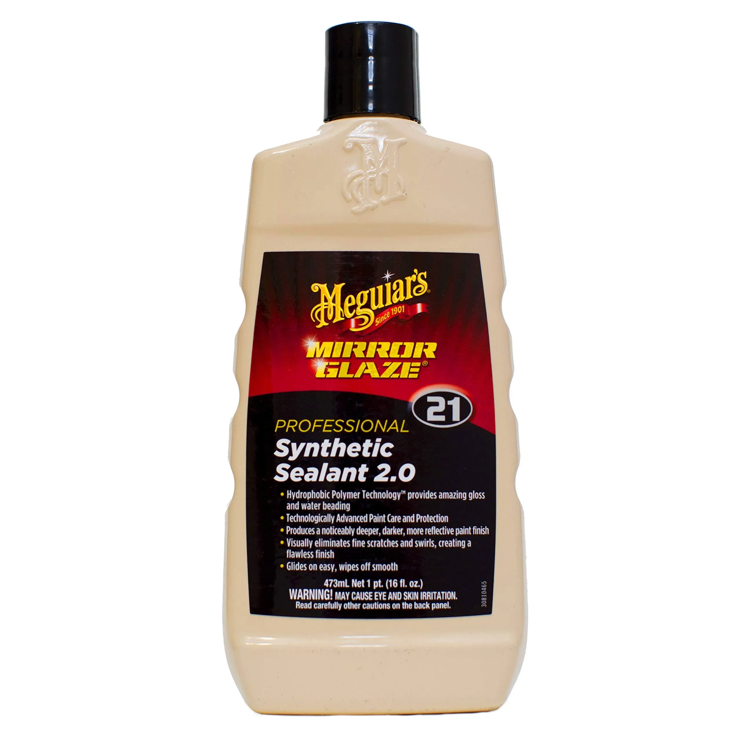 Meguiar&#039;s M2116 Mirror Glaze Synthetic Sealant 2.0, 16 Fluid Ounces, 1 Pack