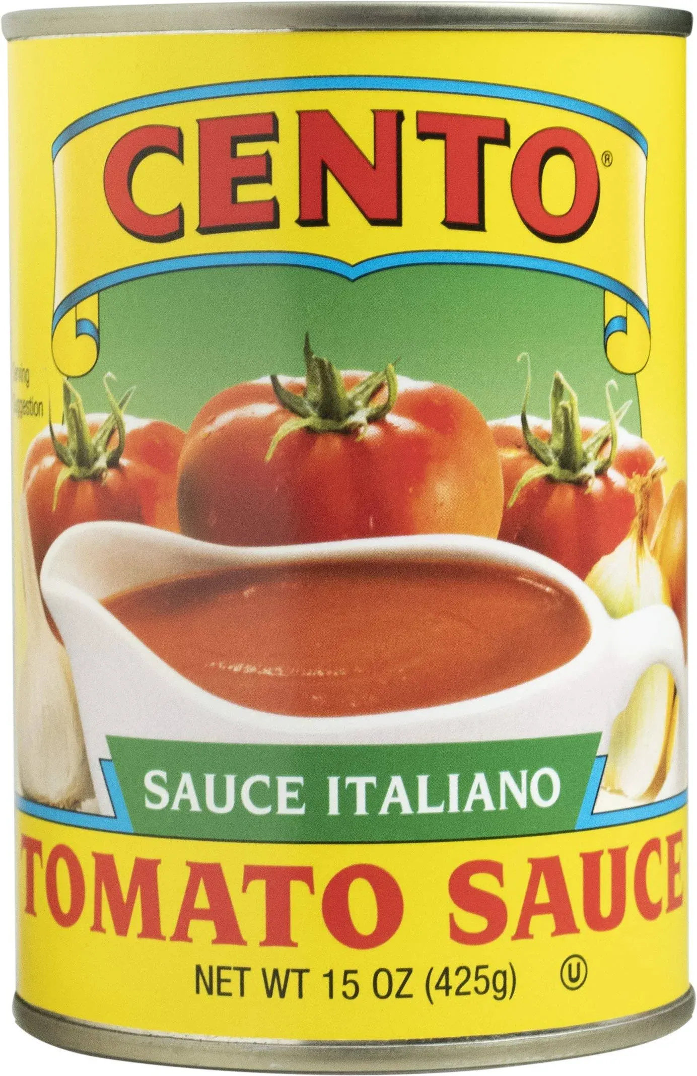 Cento Tomato Sauce, 15 Ounce (Pack of 12