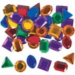 Adhesive-Back Geometric Jewels, Pack of 500