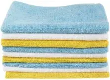 Amazon Basics Microfiber Cleaning Cloths Non-Abrasive Reusable and Washable