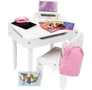 Playtime by Eimmie 18 Inch Doll Desk and Chair School Set