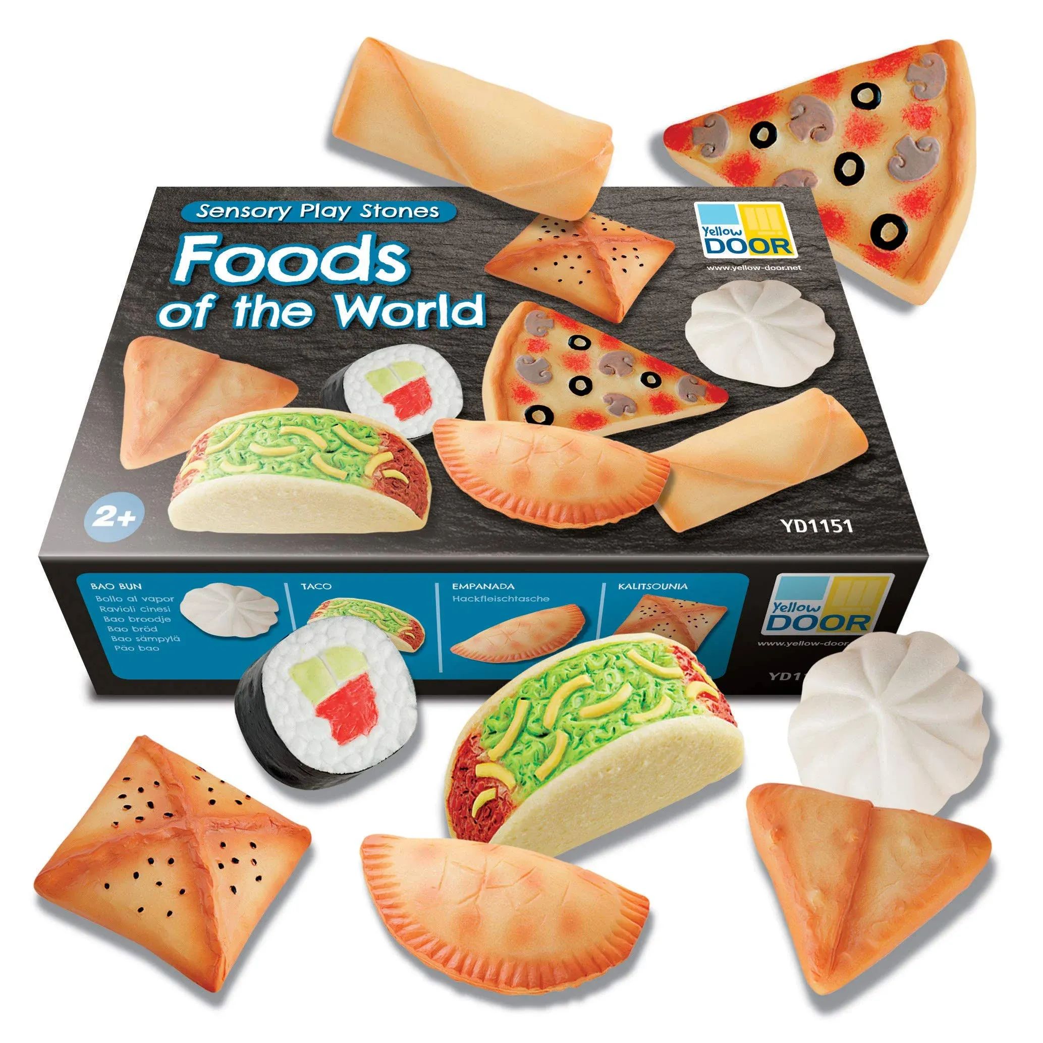 LilTulips Foods of the World Sensory Play Stones