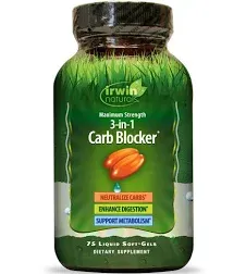 Irwin Naturals Maximum Strength 3-in-1 Carb Blocker