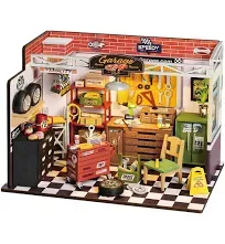 Rolife Garage Workshop DIY Miniature House Kit