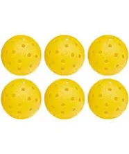 CORE Pickleball Balls for Professionals and All Levels of Play - Durable & Seamless Design - Premium Outdoor Pickleball Balls with 40 Holes Polypropylene - USA Pickleball Approved