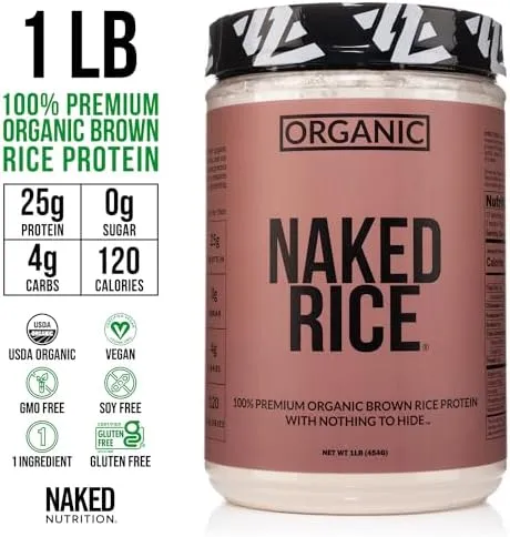 Naked Rice Organic Brown Rice Protein Powder