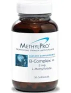 MethylPro 5mg L-Methylfolate (30 Capsules) - Professional Strength Active