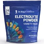 Dr. Berg Electrolyte Powder - Variety Pack, 28 Electrolytes Powder Hydration Packets